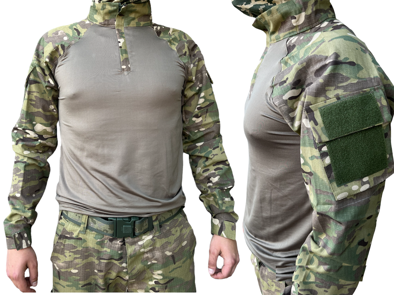 

Рубашка тактическая UBACS Мультикам УБАКС - размер L XL 2XL 3XL, Разные цвета