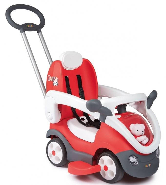 

Машина каталка толокар с родительской ручкой, (свет, звук) от 6 мес, Smoby