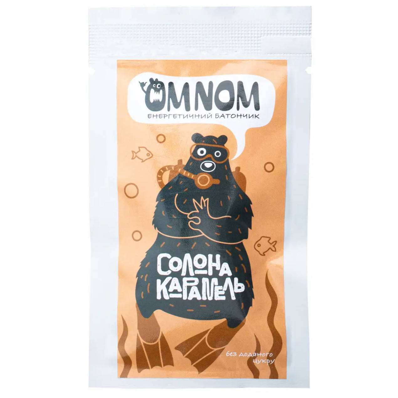 

Батончик энергетический соленая карамель "OMNOM"