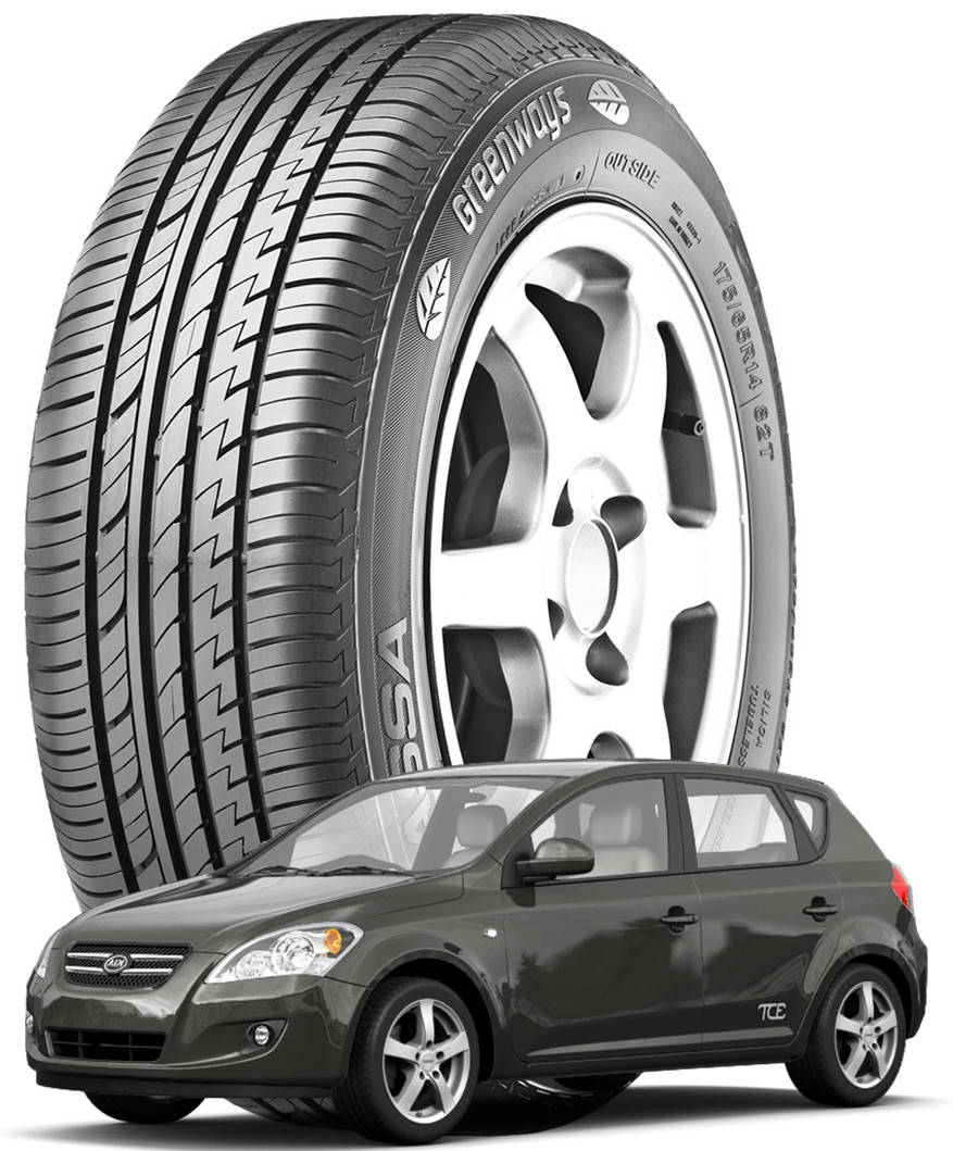 

Lassa GreenWays 205/55 R16 91V (Турция 2021) - Шины Kia Cee'd I, II, III 2006 - (new)