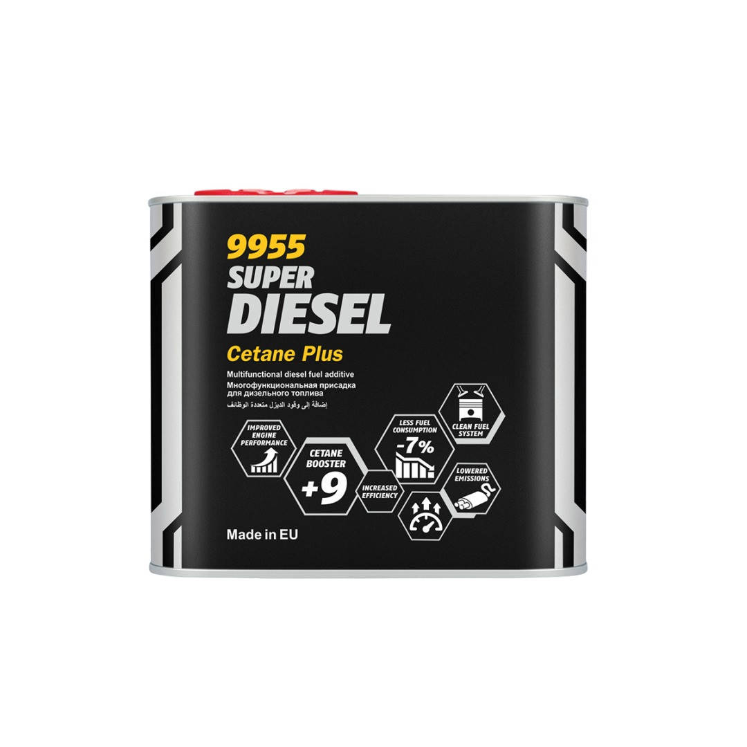 

MANNOL DIESEL CETAN PLUS 500ML (ДОБАВКА ДЛЯ ПРИВОДНОГО МАСЛА -/MN9955