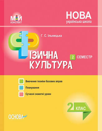 

Мій конспект. Фізична культура. 2 клас. II семестр