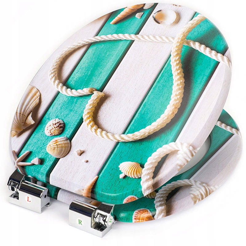 

Сиденье для унитаза с микролифтом Natural style, стульчак Marina