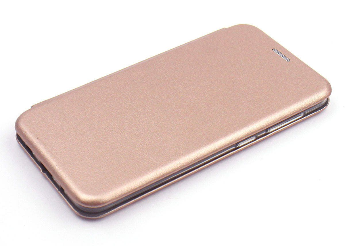 

Чехол книжка Level для Samsung Galaxy A10 A105 Экокожа Розово золотой, Розовое золото