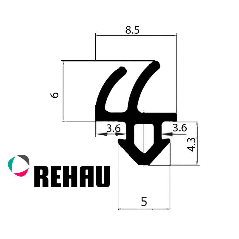 

Уплотнитель для окон Rehau