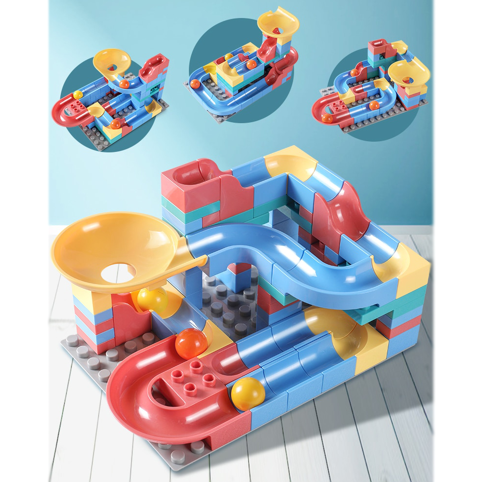 

Развивающий конструктор Трек Лабиринт Tumama TM315 Совместим с LEGO Duplo, Разные цвета