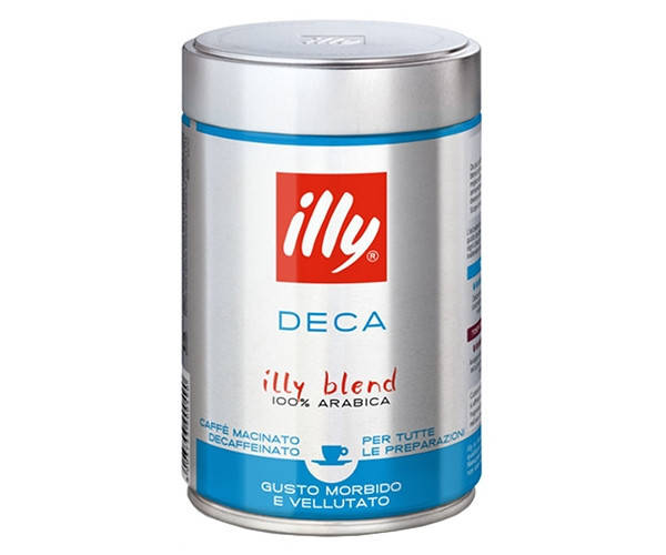 

Кофе молотый ILLY Espresso ж/б DECAFF 250 г