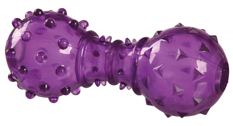 

Trixie ТХ-34930 кормушка-гантель для собак (каучук ,12см)