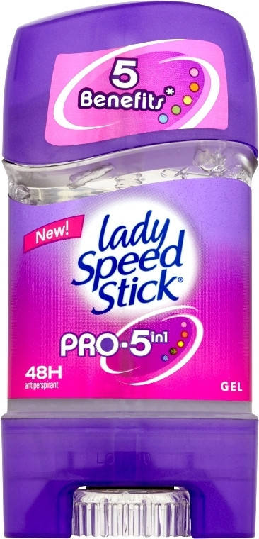 

Дезодорант Lady speed Stick гелевий 65г Pro 5in1