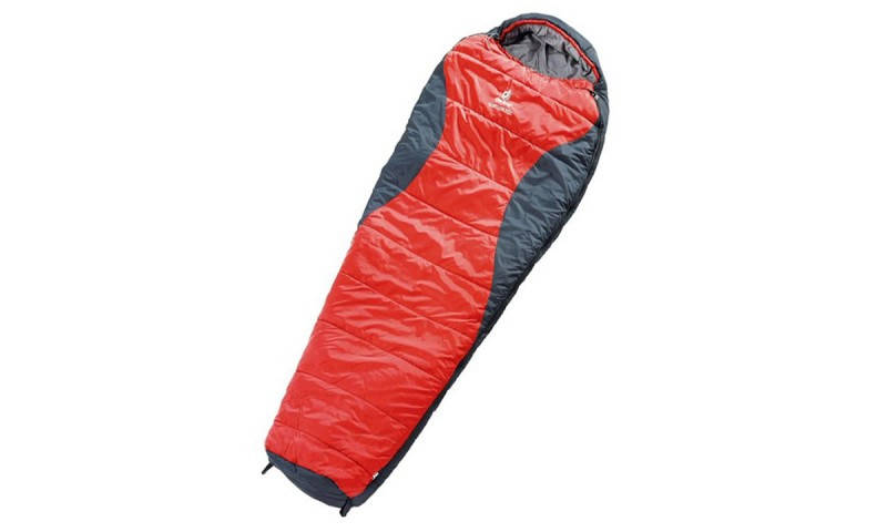 

Спальник Deuter Dream Lite 350 цвет 5130 fire-midnight, Красный