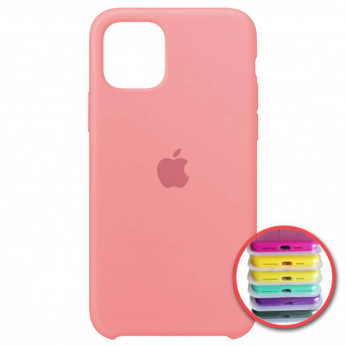

Чехол-накладка силiконовий iPhone 11 (6) light pink