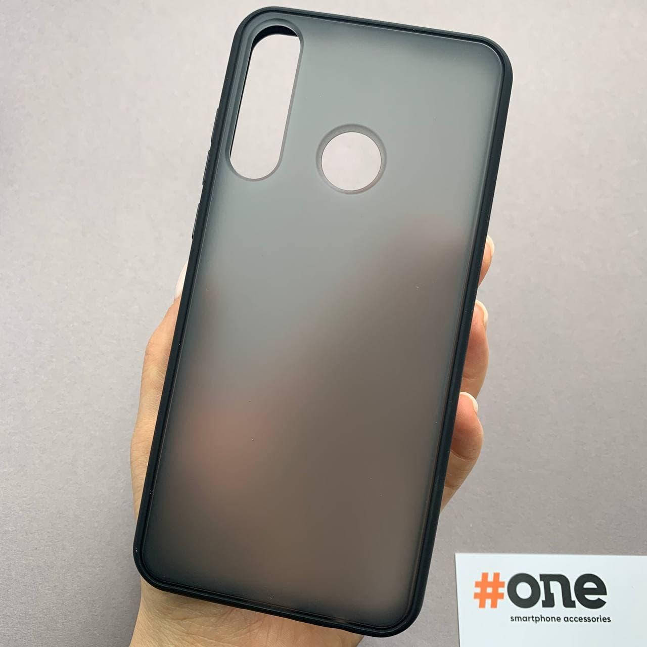 

Чехол для Huawei Y6P матовый плотный чехол накладка на телефон хуавей у6п черный TCB