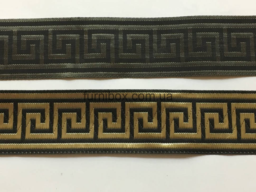 

Лента Национальная (вышиванка) № О/764/3,2/39, Черный