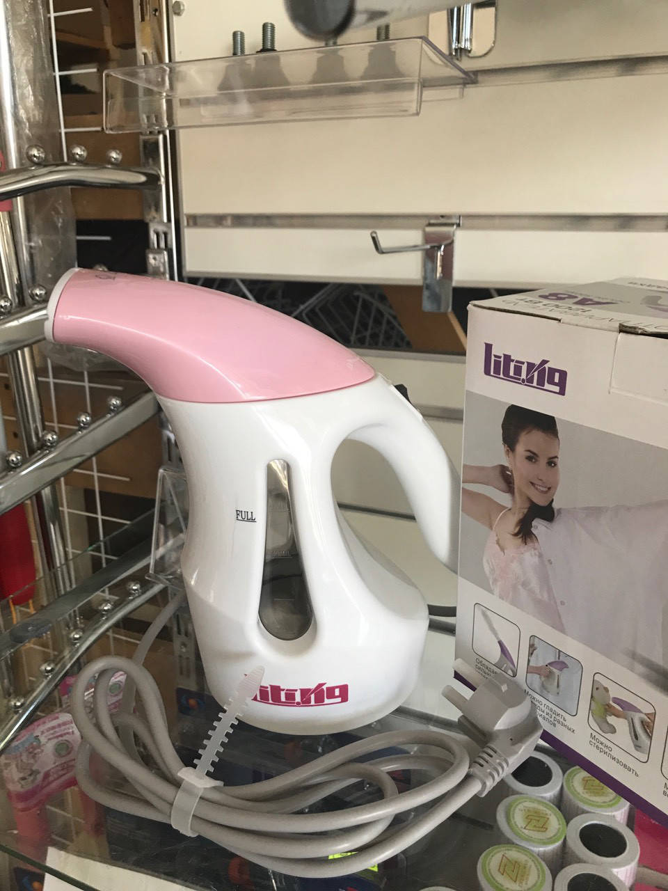 

Ручной паровой утюг