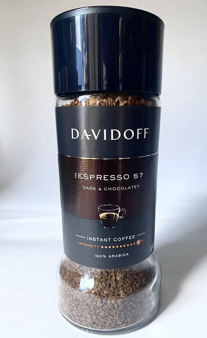 

Davidoff Espresso Intenso 57 кофе растворимый 100g