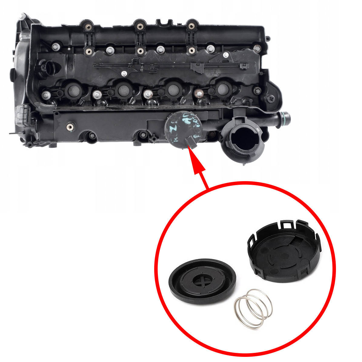 

Клапан вентиляции картерных газов для BMW N47, M57N2, M57Y 11128508570