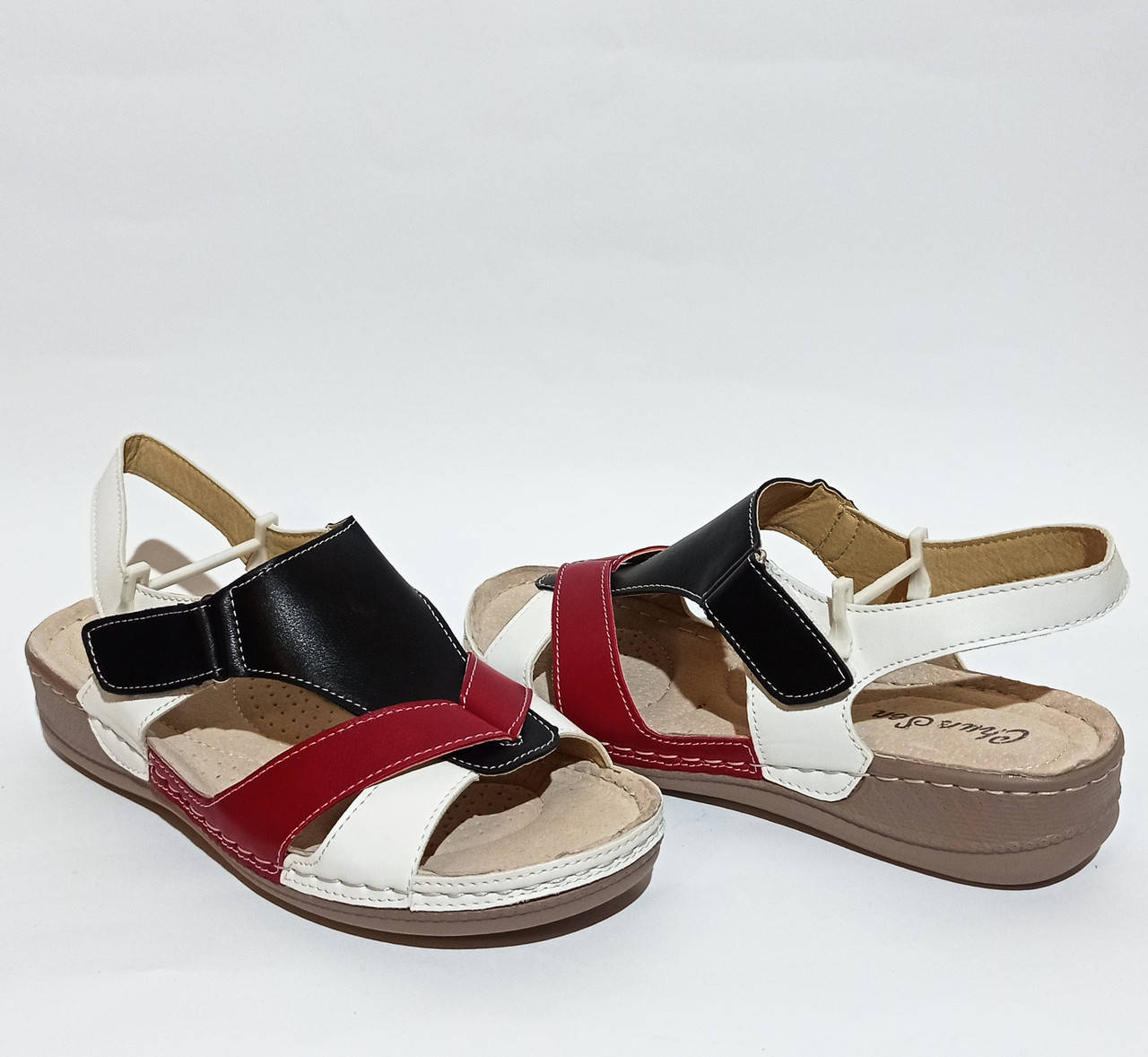 

Женские босоножки,больших размеров (боталы)сандали летняя обувь на низком ходу