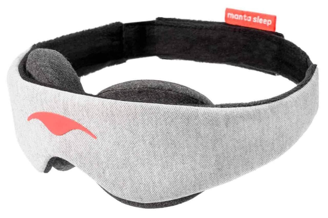 

Маска для сна с полной регулировкой Manta Sleep, Черный