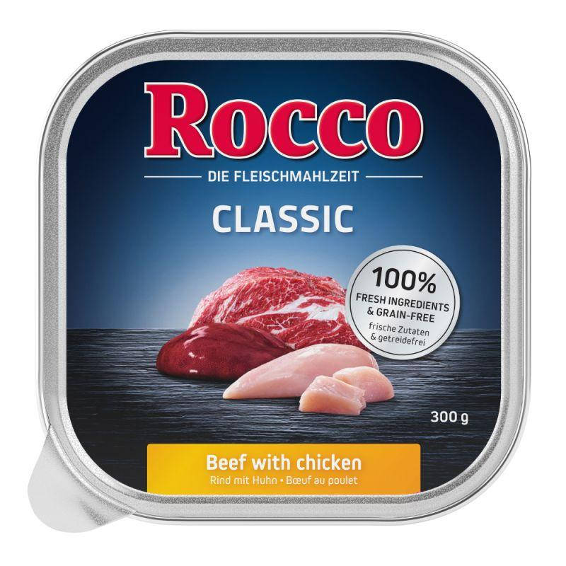 

Rocco Classic консервы для собак с мясом говядины и курицы (300г)