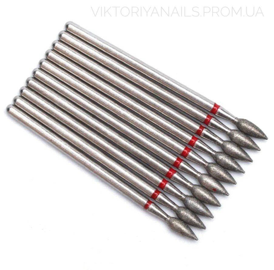 

Алмазная фреза с красной насечкой NO36