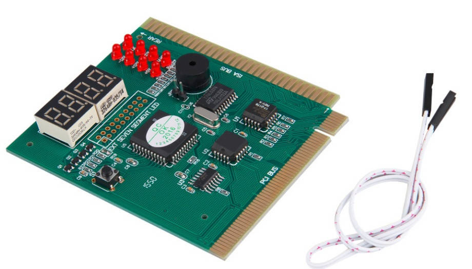 

Плата-тестер для диагностики материнских плат в PCI порт, LCD. POST *