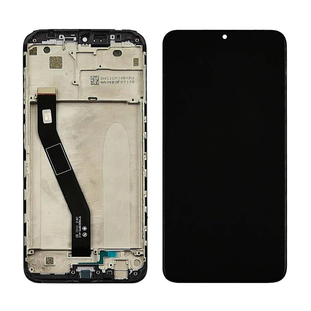 

Дисплей (lcd экран) для Xiaomi Redmi 8/ 8A с чёрным тачскрином и корпусной рамкой, Черный