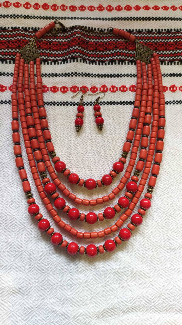 

Намисто ручної роботи з кераміки