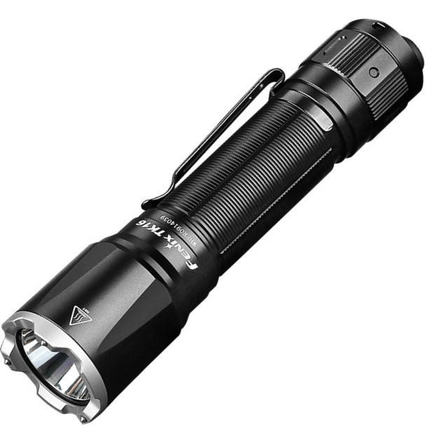

Фонарик тактический Fenix TK16 V2.0 (ручной, подствольный, АТО, полиция), Черный