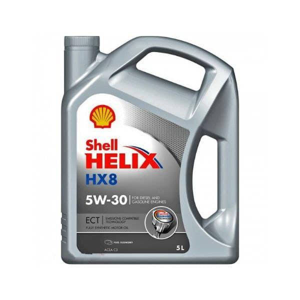 

Моторное масло Shell Helix HX8 ECT 5W-30 5л (550048100) ORG 550048100