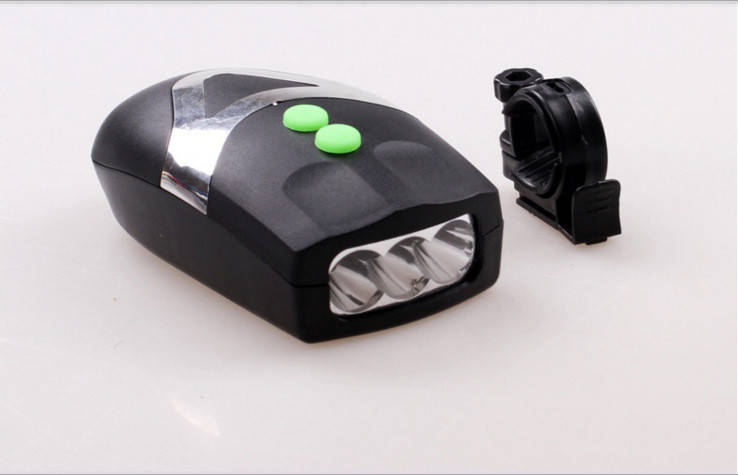 

Фонарь велосипедный с сигналом DEN-015 Feel Fit