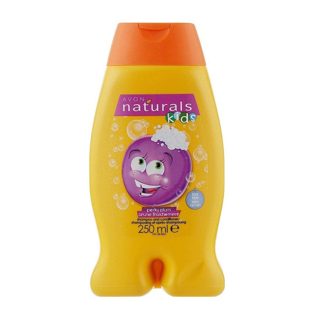 

Детский шампунь-кондиционер "Бодрая слива" Naturals Avon, 250 ml