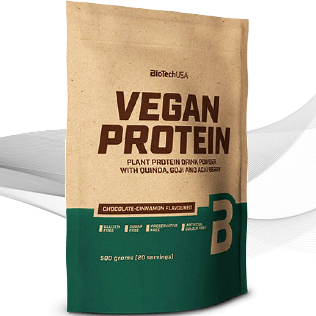 

Растительный протеин Biotech USA VEGAN protein 500 грамм Ванильное печенье