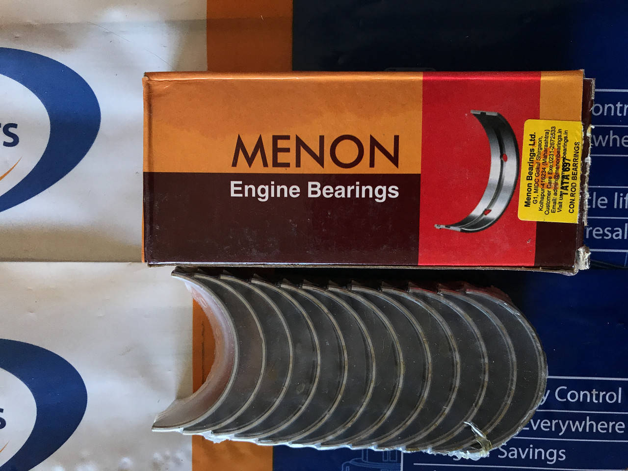 

Вкладыши шатунные стандартные Эталон ТАТА