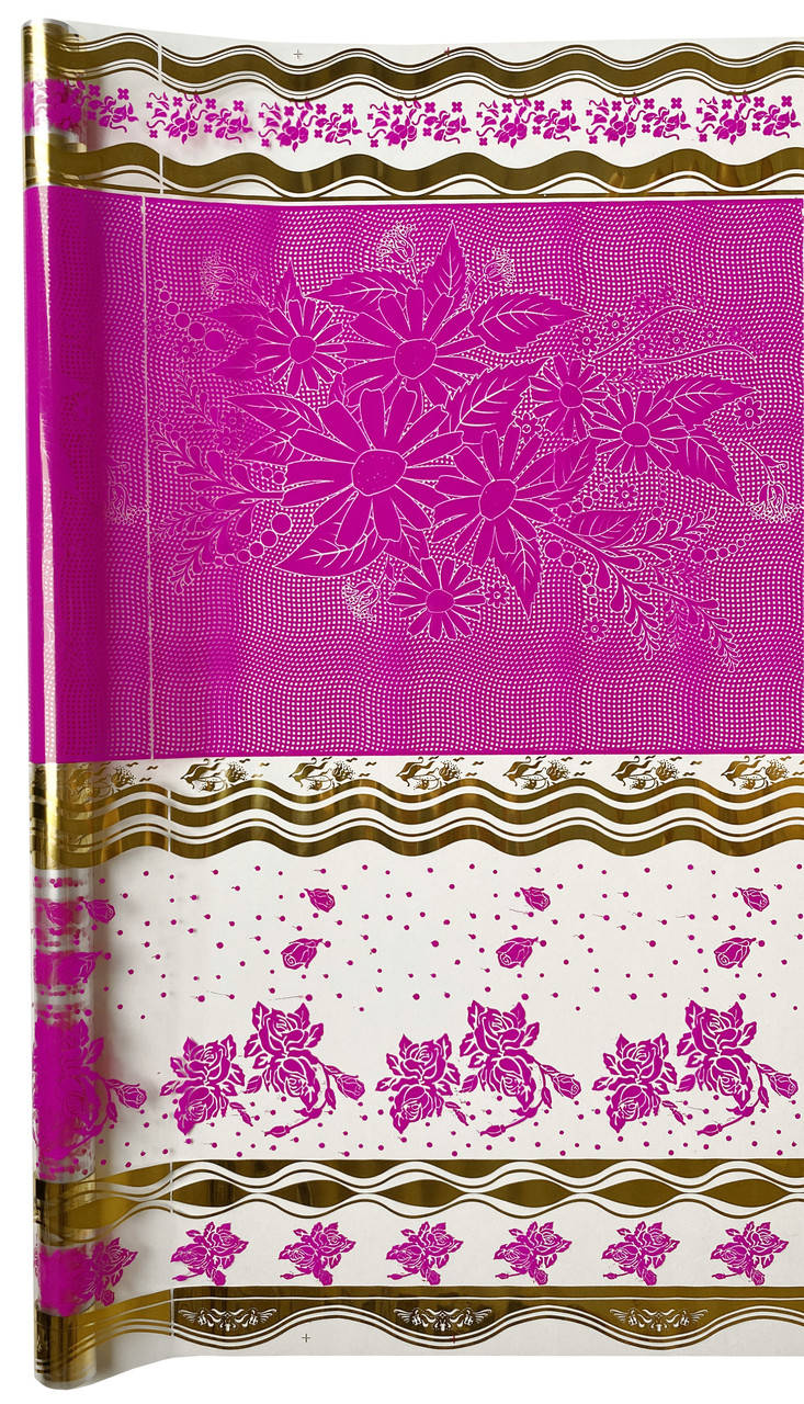 

Тонированная пленка "Цветы" малиновая (60 см х 9 м; 180 г)