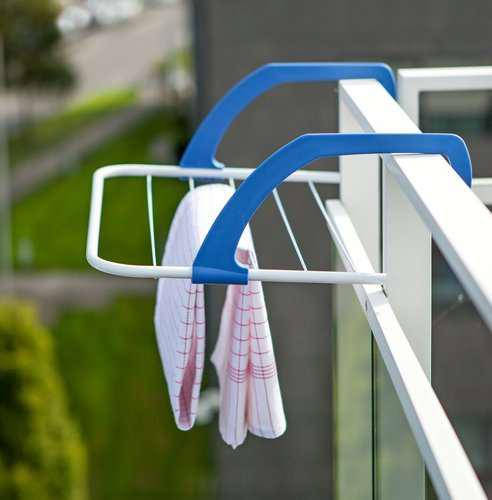 

Сушка сушилка для белья на батарею синяя Made in Germany, Синий