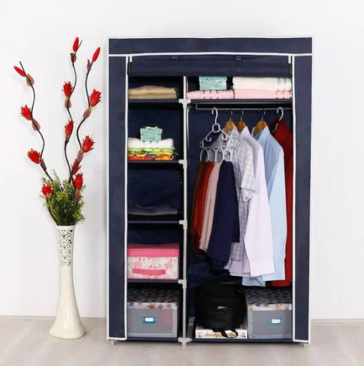 

Складной тканевый шкаф-органайзер Storage Wardrobe на 2 секции