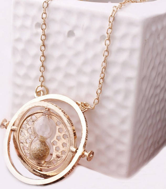 

Кулон Маховик Времени (Кулон Гермионы) - большой на цепочке