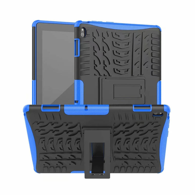 

PC + TPU чехол Armor на Lenovo Tab E10 10.1 (8 цветов) синий