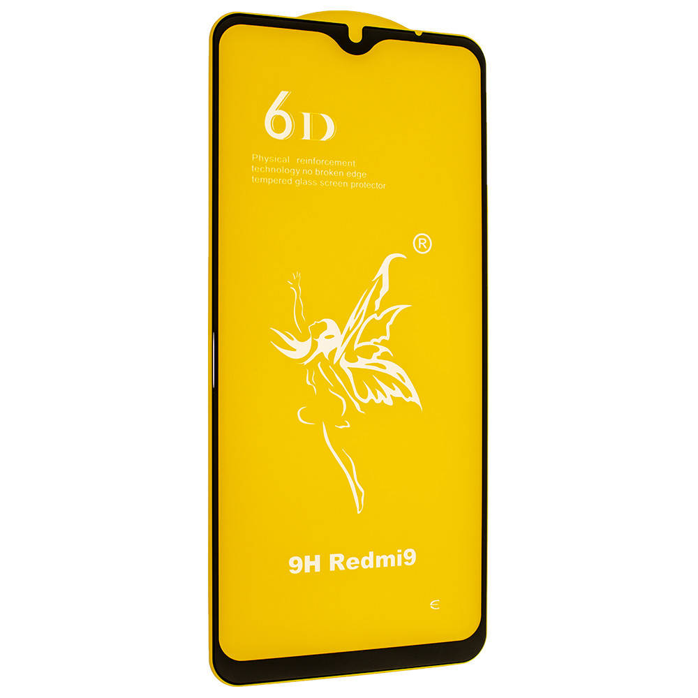 

Стекло 6D Xiaomi Redmi 9С - защитное, premium, Прозрачный