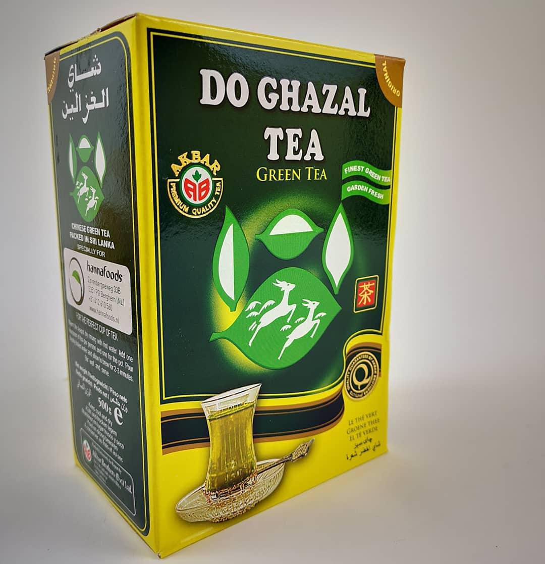 

Чай зелений "Akbar" Do Ghazal Green Tea 500г 1/12