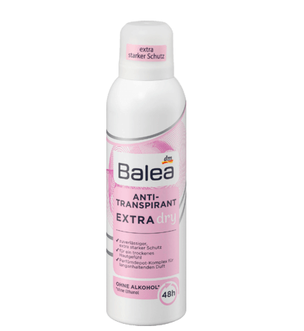 

Дезодорант спрей для тела Свежесть и чистота Balea Deospray Extra Dry 200 мл.
