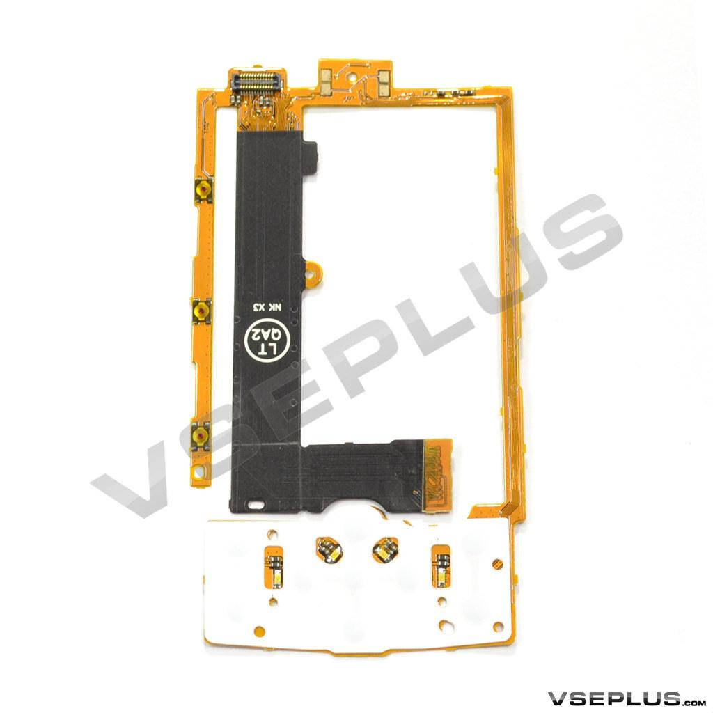 

Шлейф Nokia X3-00, с клавиатурной платой
