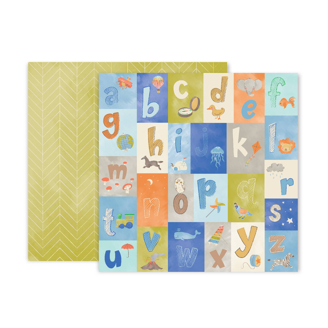 

Папір двосторонній - №11 - Boy - Little Adventurer - Pink Paislee - 30x30