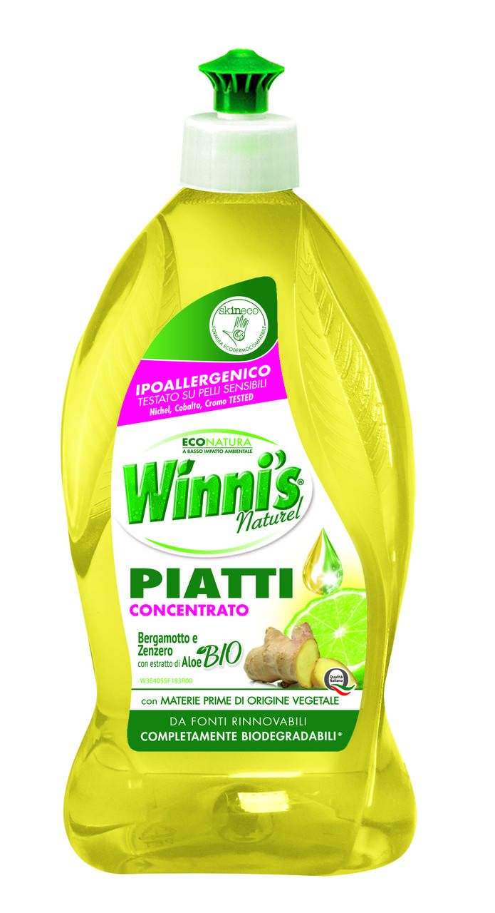 

Гипоалергенное средство для мытья посуды Madel Winni’s Piatti Concentrato di Aloe 500ml