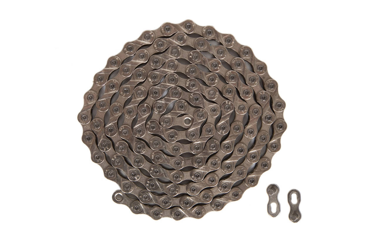 

Цепь 8ск. 116зв. silver/silver КМС X8 с замком