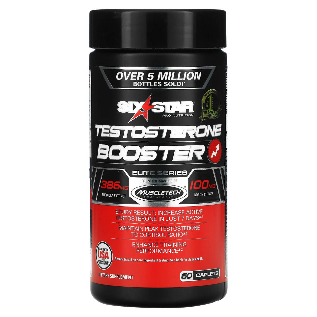 

Стимулятор выработки бустер тестостерона, Six Star MuscleTech 60 капсул