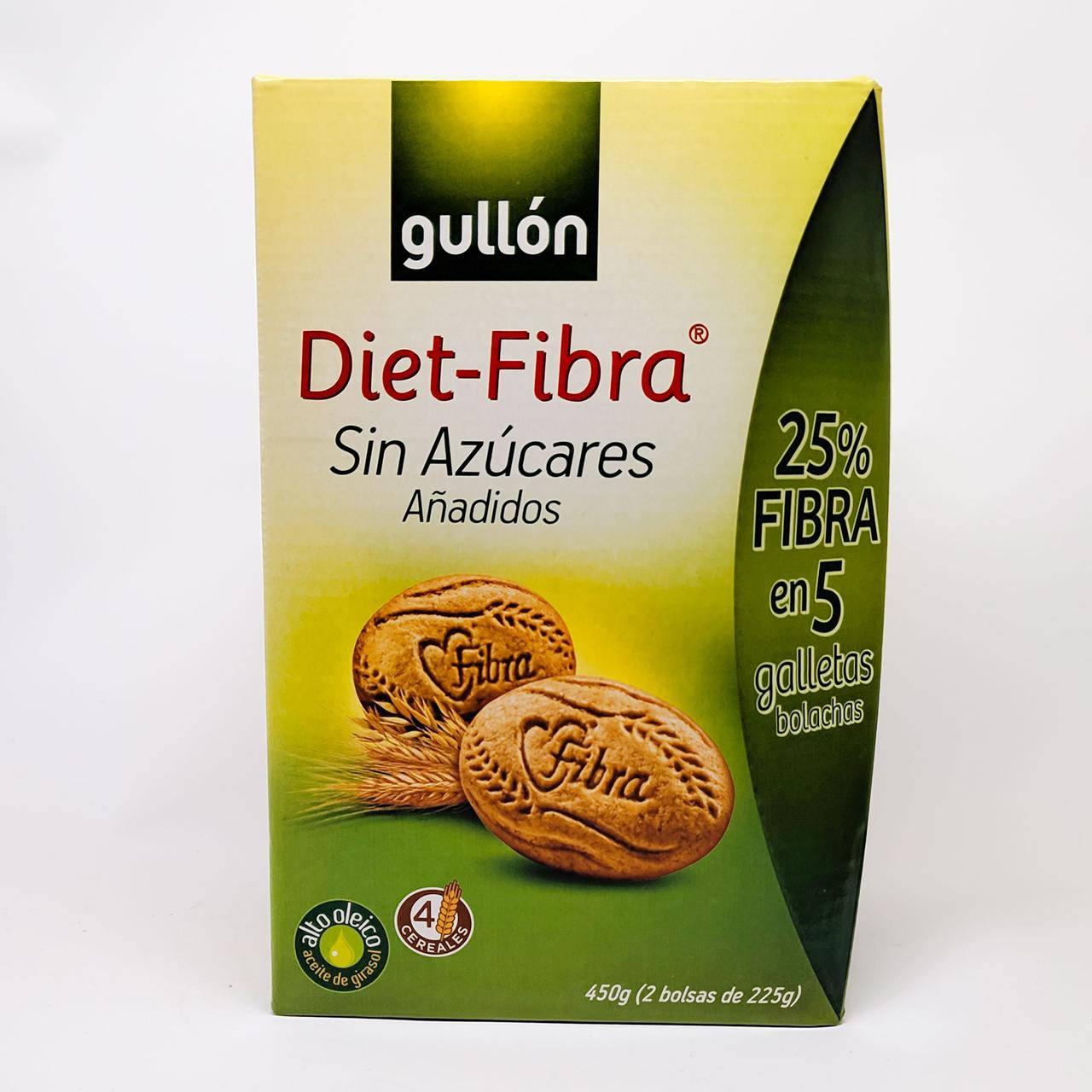 

Печенье Gullon Diet Fibra без сахара