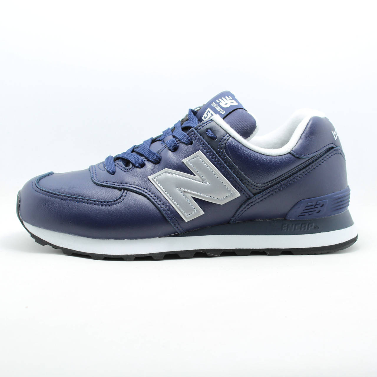 

Синие мужские кроссовки New Balance ML574LPN кожаные, оригинал 42, Синий