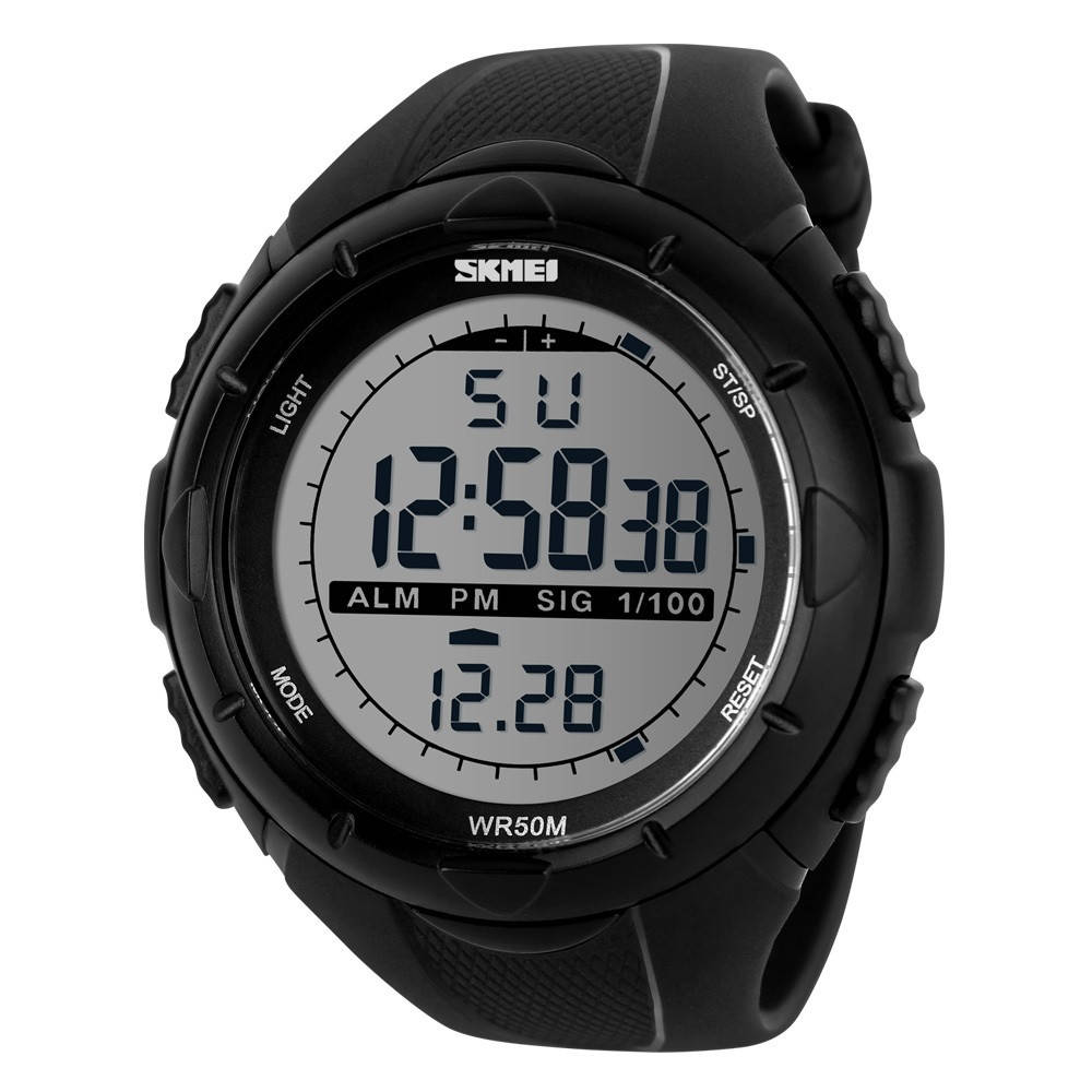 

Skmei 1025 Dive Черные мужские спортивные часы