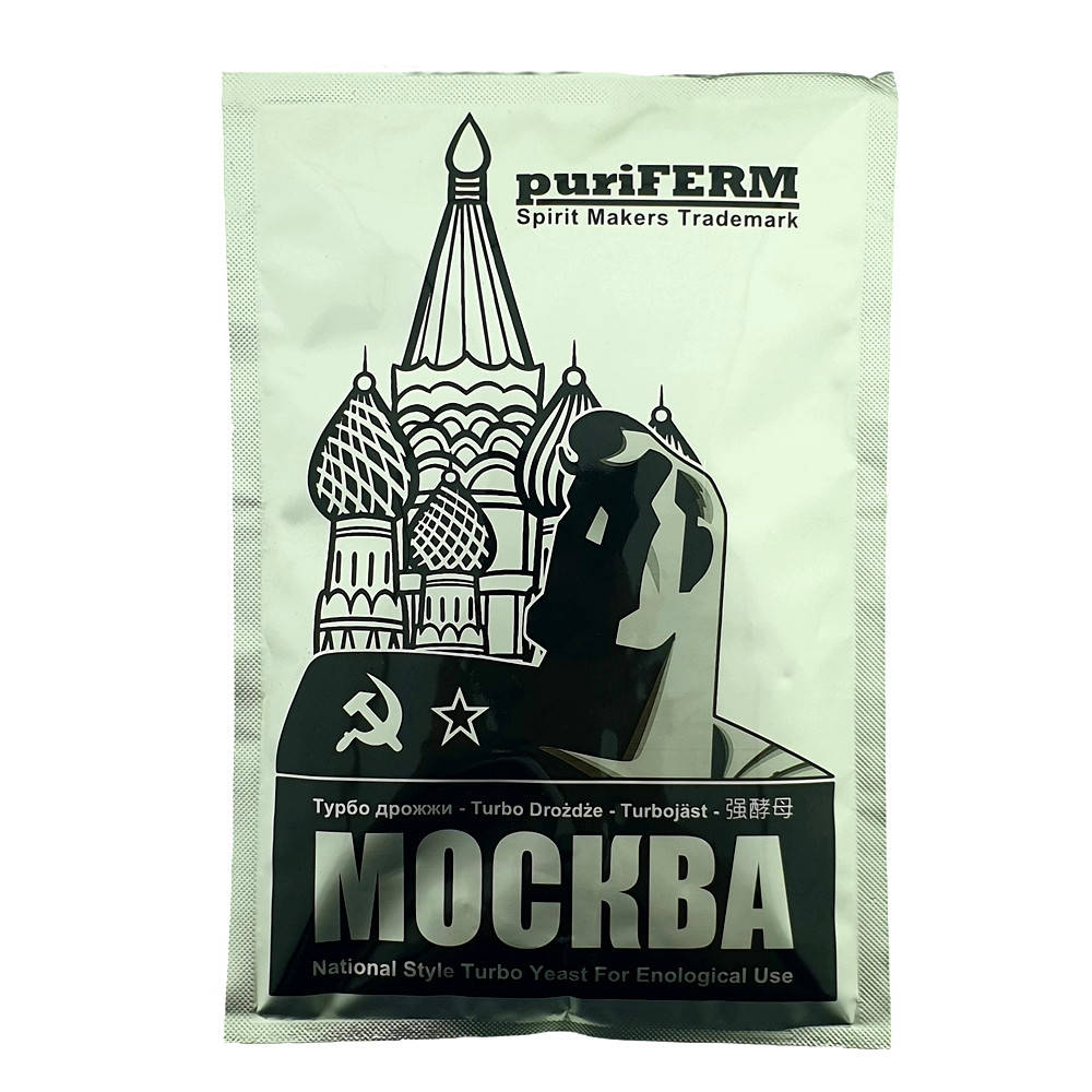 

Сухие турбо дрожжи Puriferm Moskva